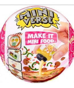  MGA&#039;S MINIVERSE Make It Mini Diner Pizza bumba 591825  Hover