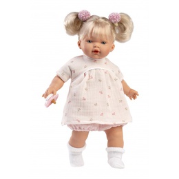  Lelle Roberta 33 cm, raud, runā, ar mānekli, mīkstais ķermenis Spānija LL33162