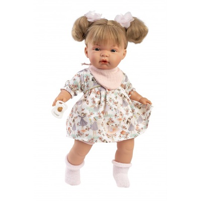  Lelle Joelle 38 cm, raud, runā, ar mānekli, mīkstais ķermenis Spānija LL38368