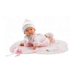  Lelle Joelle 38 cm, raud, runā, ar mānekli, mīkstais ķermenis Spānija LL38938