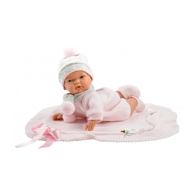  Lelle Joelle 38 cm, raud, runā, ar mānekli, mīkstais ķermenis Spānija LL38938