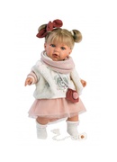  Lelle Julia 42 cm, raud, runā, ar mānekli, mīkstais ķermenis Spānija LL42402