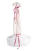 Lelle zīdainis Mimi 42 cm (pārnes. soma ar stārķi, smejas, runā, ar mānekli, mīkstais ķermenis) Spānija LL74006 Hover