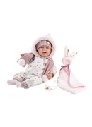  Lelle zīdainis Mimi 42 cm (sedziņa, raud, runā, ar mānekli, mīkstais ķermenis) Spānija LL74030 Hover