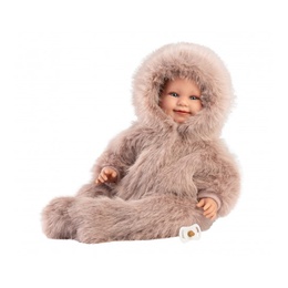  Lelle zīdainis Luka 45 cm (smejas, runā, ar mānekli, mīkstais ķermenis) Spānija LL74506