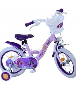  Bērnu velosipēds 14 collas Disney Wish (2 rokas bremzes, uz 85% salikts) (3.5-5 gadiem) VOL31453  Hover